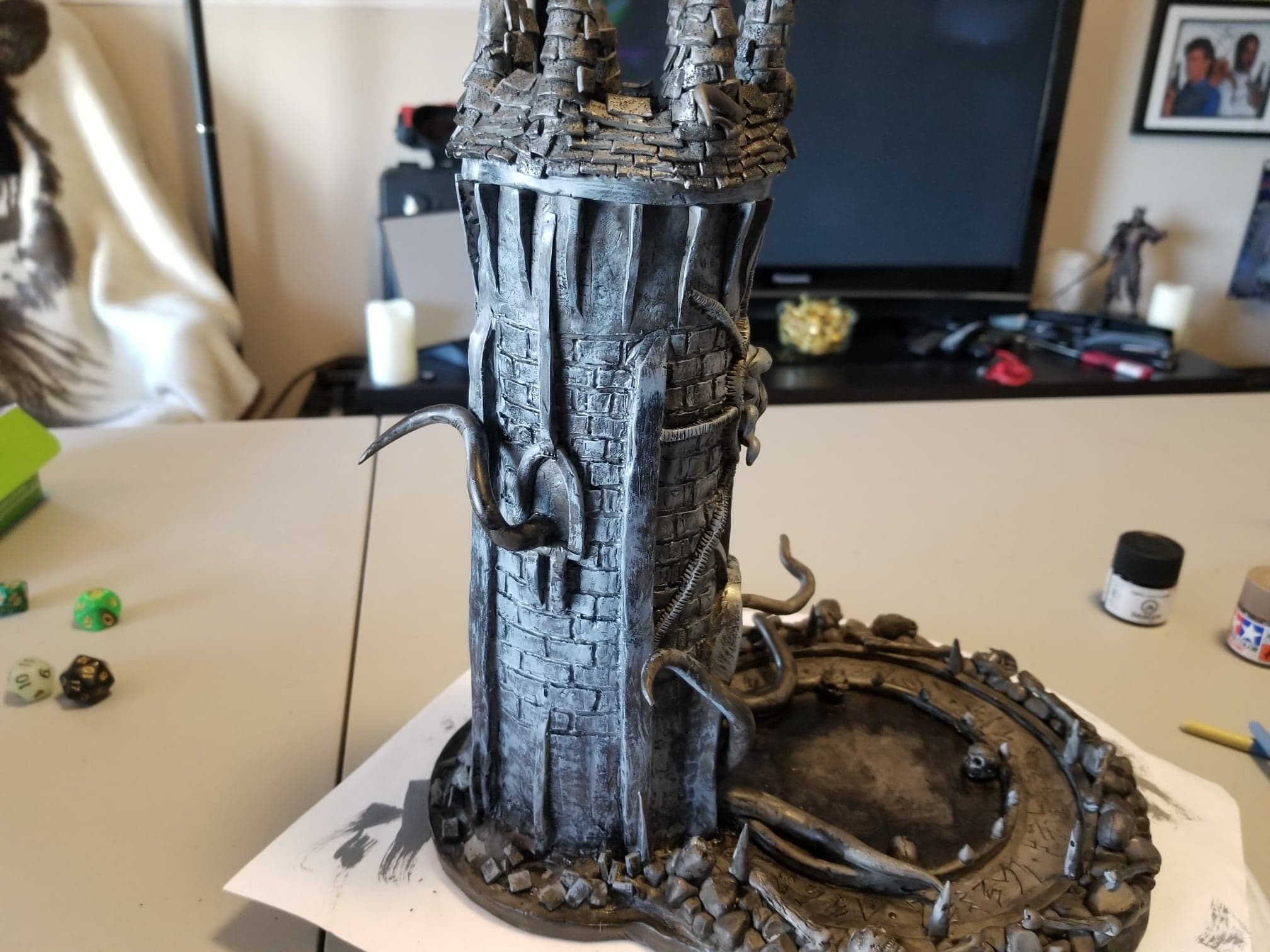 Painting the Dice Tower